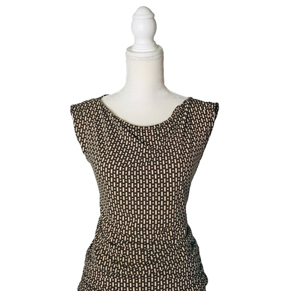 BCBGMaxAzria Womens Stretch Tube Dress Brown - Picture 2 of 8